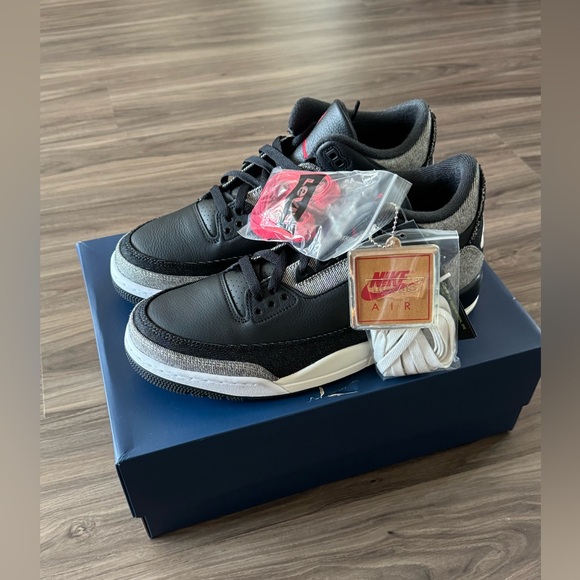 Jordan 3 Retro “Levi’s Black” Men’s 10.5 or Women’s 12